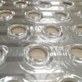 Fin Strips With Hole For Heat Exchange Materials